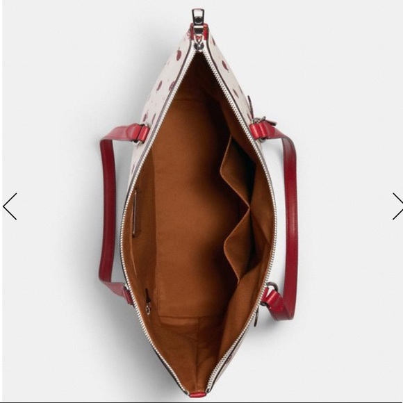 COACH GALLERY TOTE WITH LADYBUG PRINT and coin purse - Picture 4 of 13